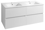 PANEDA umývadlová skrinka 119x55x45,2cm, biela