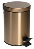 X-ROUND COPPER odpadkový kôš 3l, meď mat