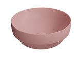PURA keramické umývadlo na dosku, piemer 40cm, blush mat