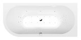 VIVA R hydromasážna vaňa, 185x80x47cm, Highline Hydro-Air, chróm