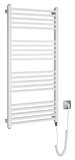 SAPHO METRO-E elektrické vykurovacie teleso, rovné, 500x1060mm, 400 W, biela – elektrický sušiak uterákov