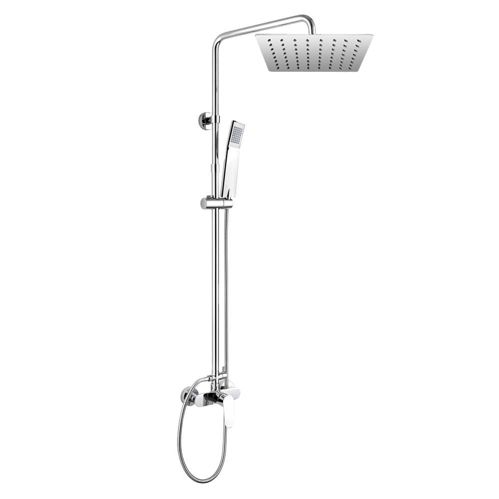 Mereo Viana sprchová batéria s tanierovou hranatou slim sprchou 250x250 mm, nerez