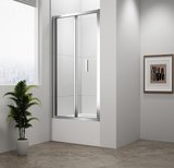 DEEP sprchové dvere skladacie 1000x1650mm, číre sklo