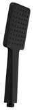 Ručná sprcha, 258mm, ABS/čierna mat