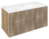 CIRASA STRIP umývadlová skrinka 99,8x52x46cm, dub alabama