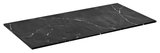 LOREA Rockstone doska 91x1,2x52,5cm, black attica