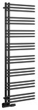 SAPHO POSEIDON vykurovacie teleso 450x1540mm, čierna mat – kúpeľňový radiátor