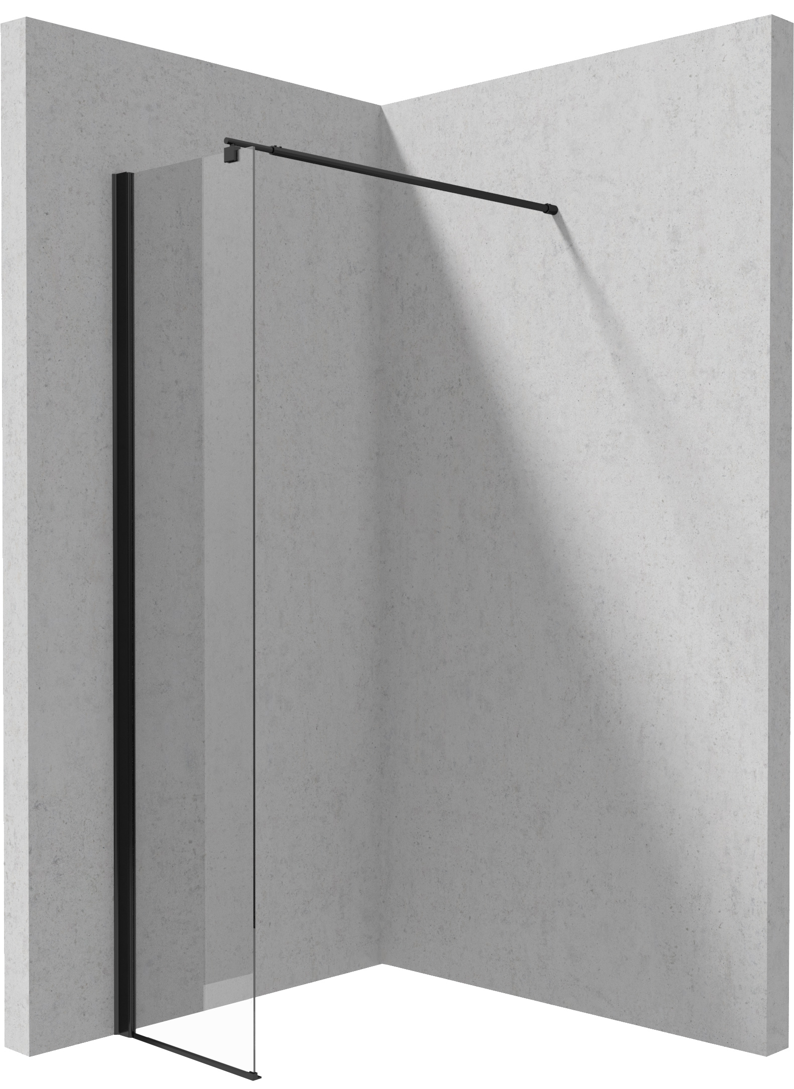 Deante Kerria Plus - Ścianka prysznicowa / walk-in systemu Kerria Plus 30 cm – walk-in sprchová zástena