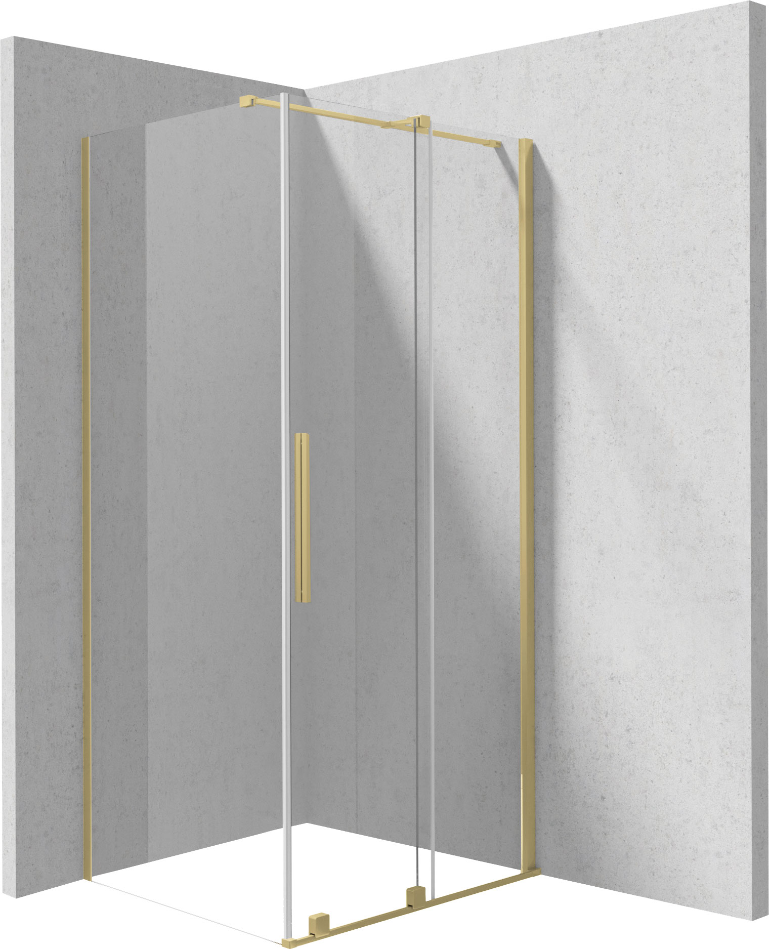 Deante Prizma - Kabina prysznicowa prostokątna 100x80 cm – obdĺžnikový sprchový kút