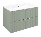 CIRASA STRIP umývadlová skrinka 79,8x52x46cm, verde