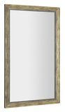 DEGAS zrkadlo v drevenom ráme 71,6x121,6cm, čierna/starobronz