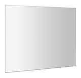 SECA zrkadlo s brúseným okrajom 100x80cm, CU free