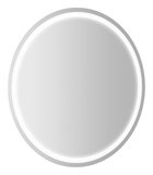 NYX guľaté zrkadlo s LED osvetlením, priemer 70cm