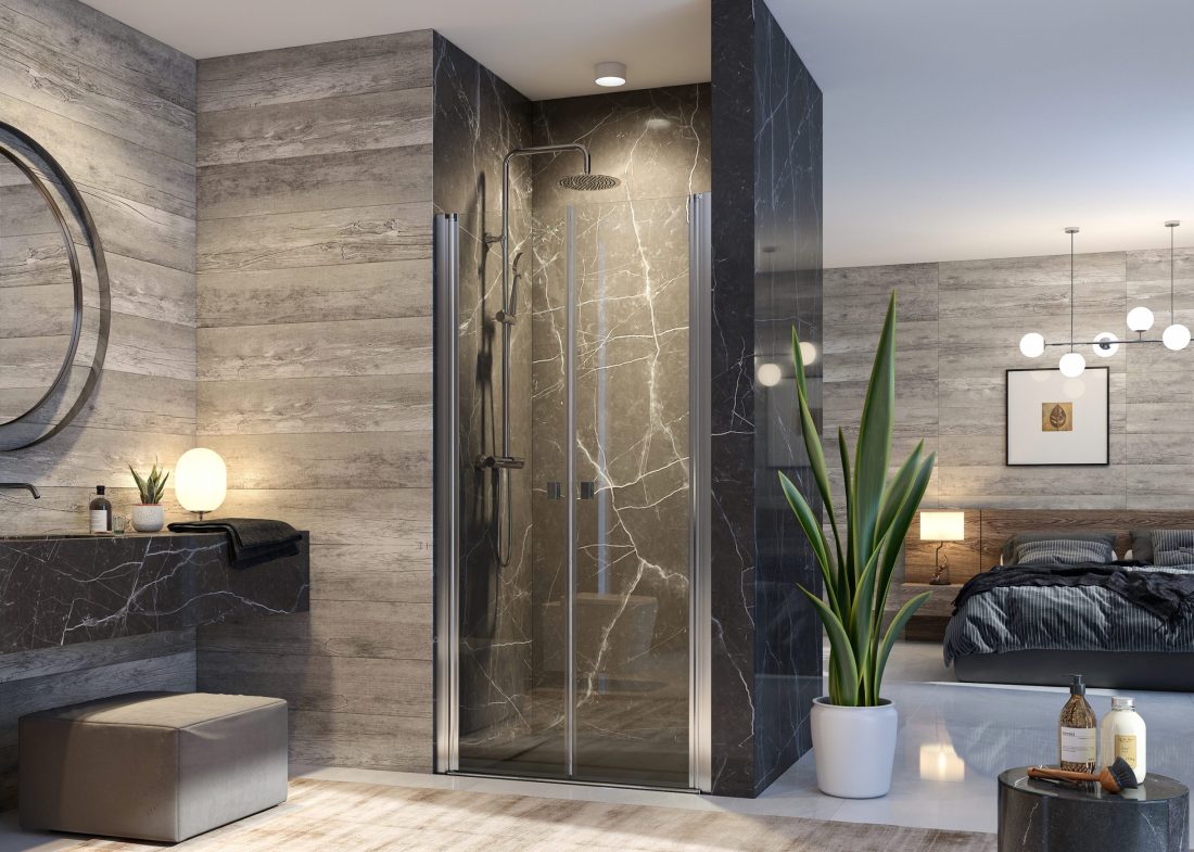 Aquatek GLASS B2 70-100 – štvorcový sprchový kút