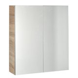 SAPHO VEGA galérka 60x70x18cm, dub platin – zrkadlová skrinka