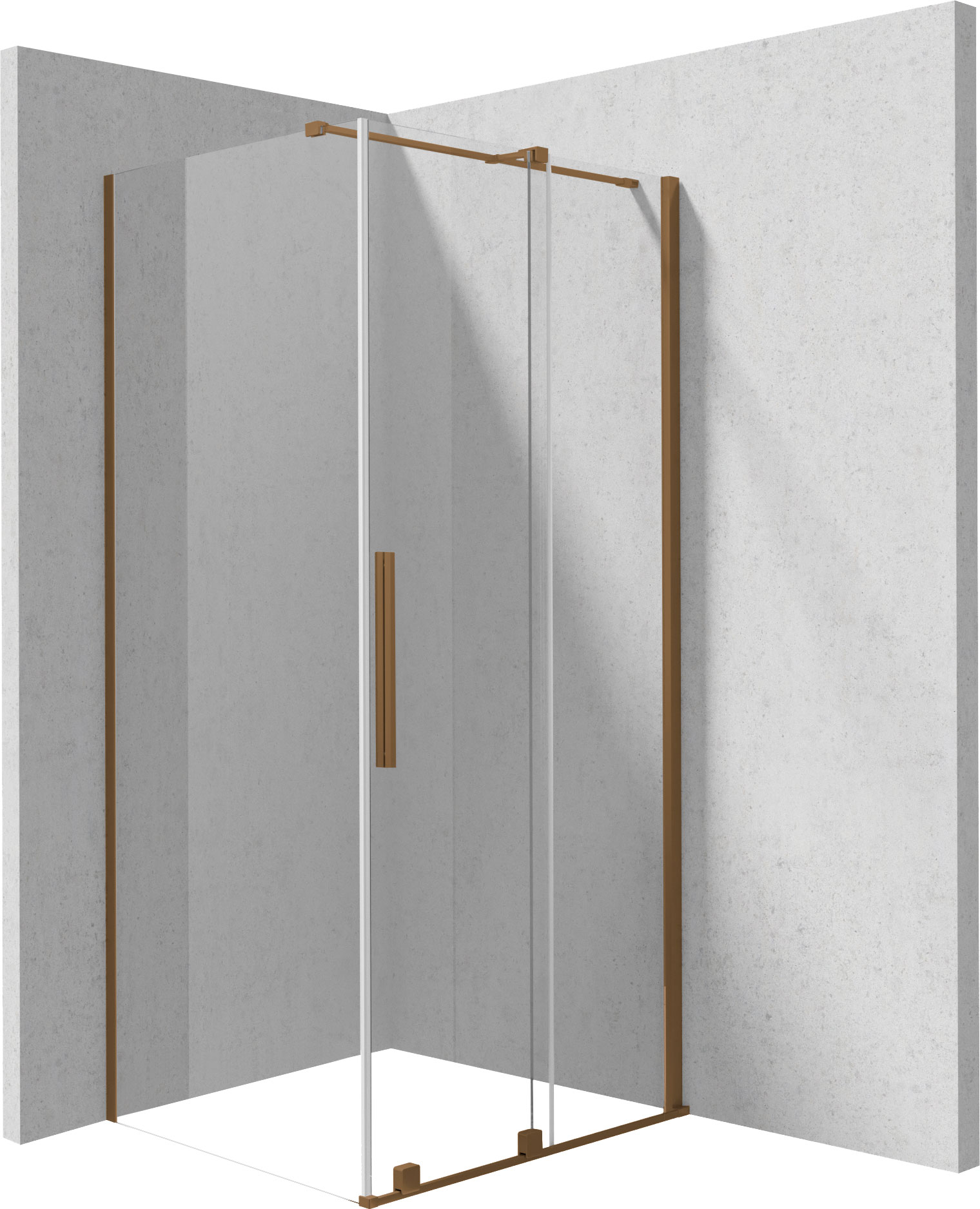 Deante Prizma - Kabina prysznicowa prostokątna 100x80 cm – obdĺžnikový sprchový kút