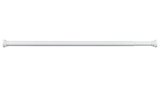 SAPHO Teleskopická rozperná tyč 63-105cm, biela – sprchový záves / tyč