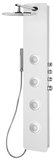 SPIRIT ROUND sprchový panel s termostatickou batériou 250x1550mm, biela