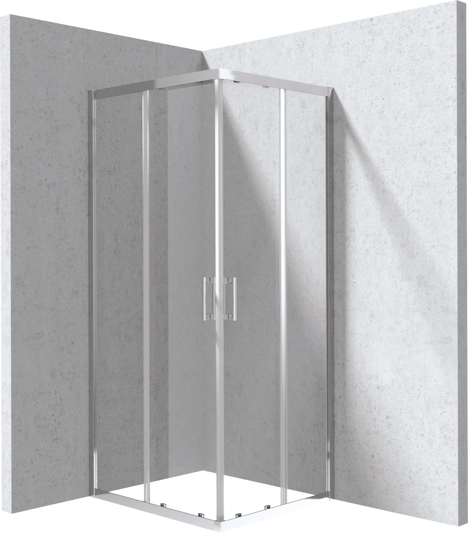 Deante Funkia Evo - Kabina prysznicowa prostokątna 80x90 cm – sprchový box