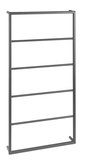 SKA nástenný sušiak uterákov 600x1150x100mm, čierna mat