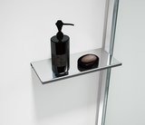 ESCA SHELF polička pre profil 230x120mm, chróm