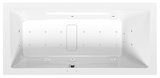 MARLENE hydromasážna vaňa, 170x80x48cm, Active Hydro-Air, chróm