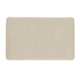 FUZZY kúpeľňová predložka, 50x80cm, 100% polyester, protišmyk, tortora