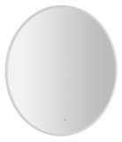 VISO guľaté zrkadlo s LED osvetlením, ø 80cm, dotykový senzor, 2700-6500K