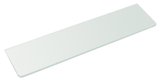 Polička 500x100x8mm, mliečne sklo