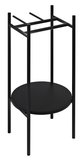 PUNO podstavec pod umývadlo 375x830x448xmm, čierna