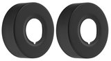 SAPHO Rozeta 60/24mm, výška 20mm, čierna matná – profil / príslušenstvo k sprchovému kútu