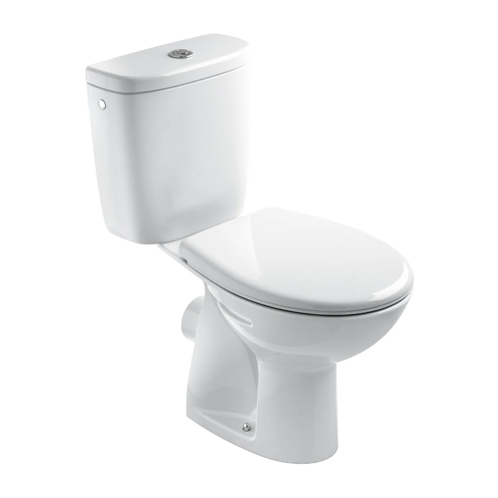 Mereo WC kombi, zadný odpad s armatúrou