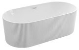 TURIA STRIP voľne stojaca vaňa 170x80cm, biela