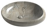 DALMA keramické umývadlo na dosku, 68x44cm, grigio