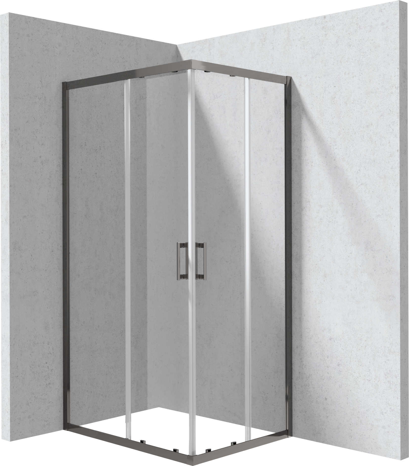 Deante Funkia Evo - Kabina prysznicowa prostokątna 100x80 cm – obdĺžnikový sprchový kút