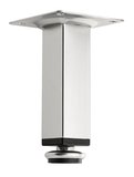 SAPHO ZOJA výškovo nastaviteľná noha 100-110mm, chróm – príslušenstvo ku kúpeľňovému nábytku