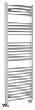 SAPHO ALYA vykurovacie teleso oblé 500x1420mm, chróm – kúpeľňový radiátor