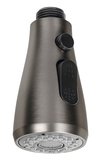 Výsuvná sprcha pre drezovú batériu 1/2", gun metal