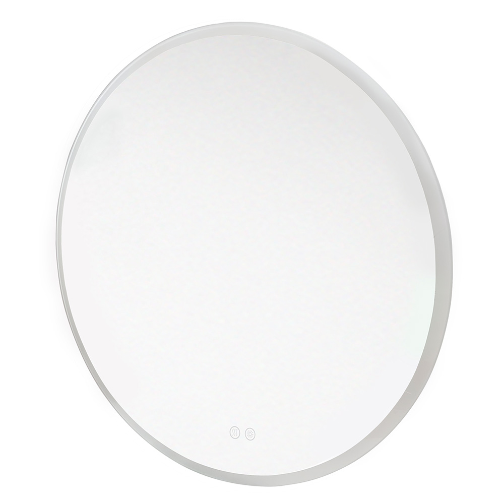 Mereo Zrkadlo okrúhle pr. 80 cm, LED osvetlenie a odhmlievanie