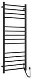 ESKINADO elektrický sušiak uterákov, hranatý, 600x1500 mm, 130 W, čierný