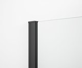 ESCA SHELF stenový profil s drážkou 2100mm, čierna mat