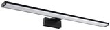 CHICAGO XL LED svietidlo, 600x120mm, 12W, 230V, IP44, plast, čierna mat