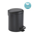 POTTY odpadkový koš 3l, Soft Close, čierna mat