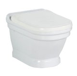 ANTIK závesná WC misa, 36x53cm, biela