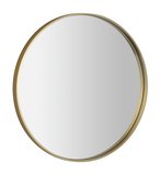 NOTION guľaté zrkadlo v ráme, ø 60cm, zlatá mat