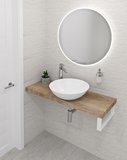 AVICE doska pod umývadlo 250x36cm, hrúbka 5cm, dub Rover