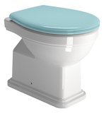 CLASSIC WC misa 37x54cm, zadný odpad, biela ExtraGlaze