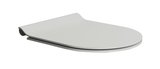 WC sedátko, SLIM, Soft Close, Quick Release, cenere mat/chróm