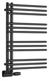 SAPHO POSEIDON vykurovacie teleso 450x740 mm, čierna mat – kúpeľňový radiátor