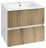 PANEDA STRIP umývadlová skrinka 59,5x55x45,2cm, dub emporio